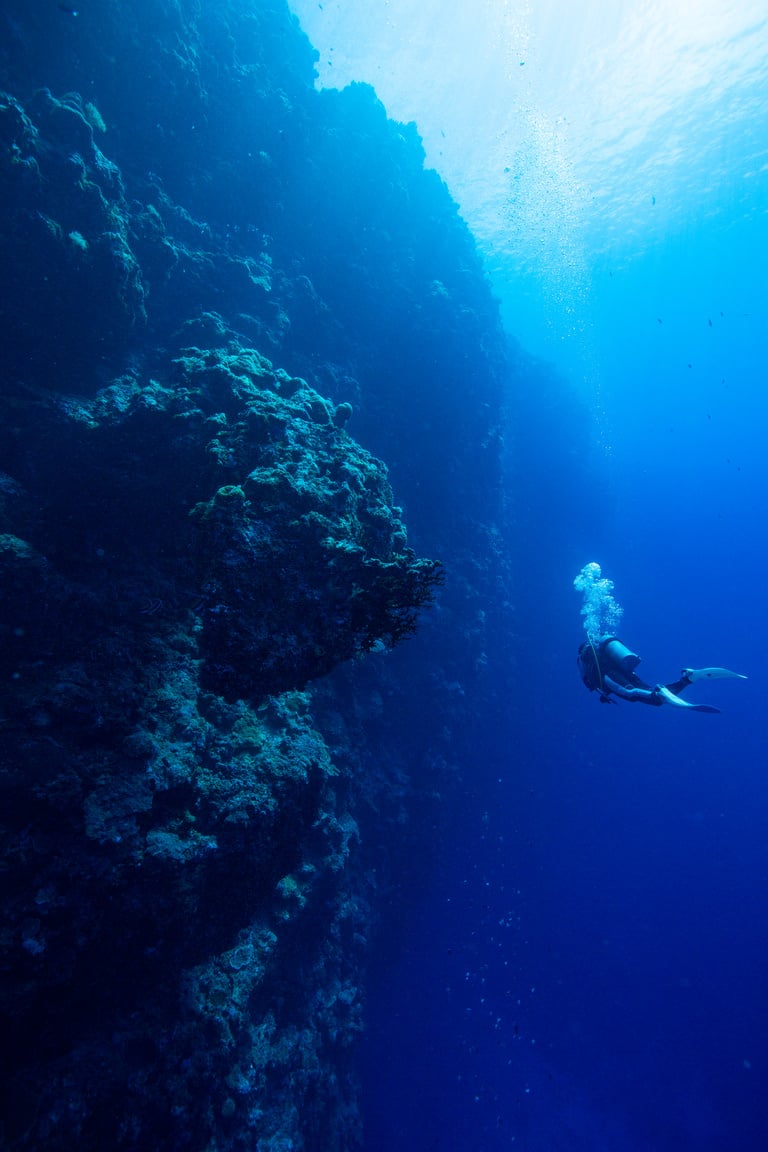 Palau scuba diving